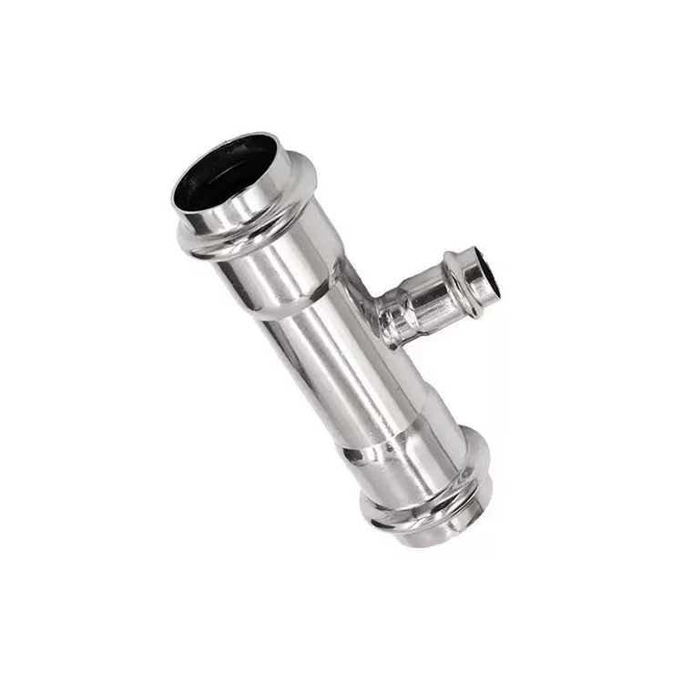 T di riduzione a doppia pressione