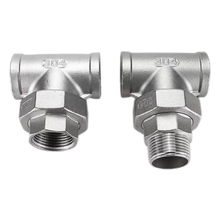 T di raccordo filettato femmina