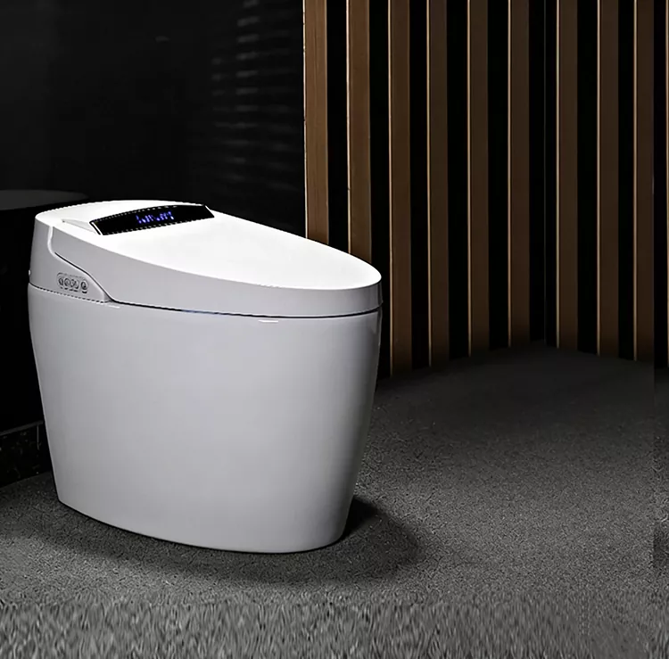 Toilette intelligente ribaltabile a pedale