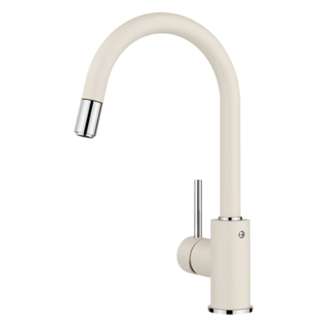 Rubinetto estraibile per cucina calda e fredda a collo di cigno minimalista Rubinetto estraibile per cucina calda e fredda a collo di cigno minimalista