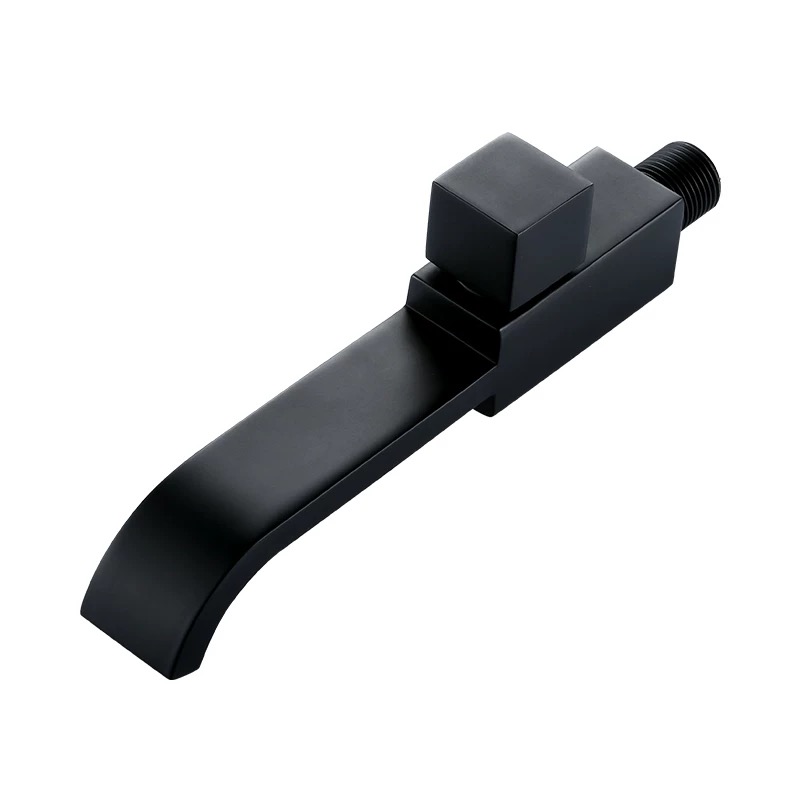 Rubinetto nascosto con motivo quadrato minimalista