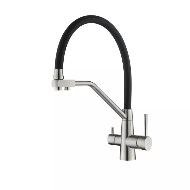 Tubo estraibile in silicone Rubinetto acqua calda e fredda 3 in 1