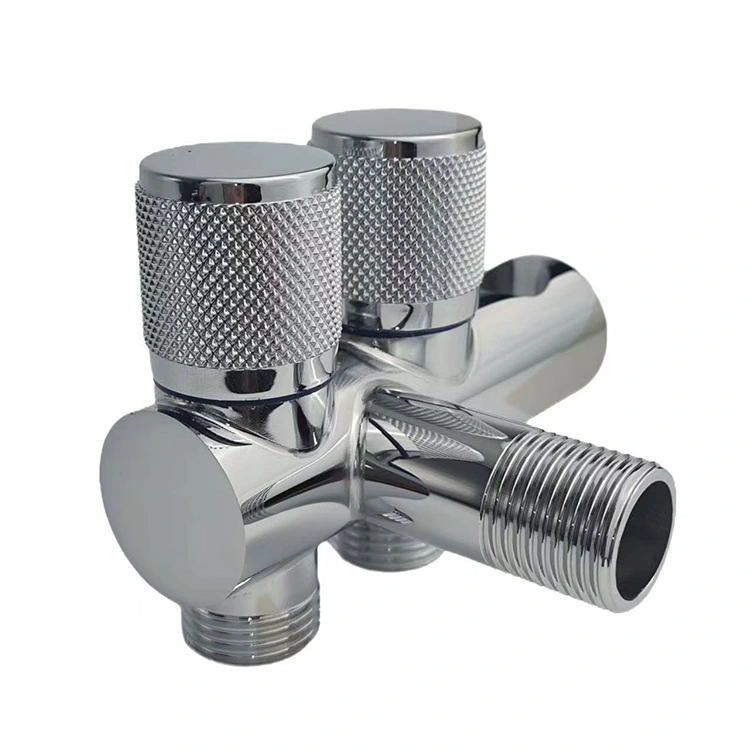 Valvola a doppio angolo montata a parete