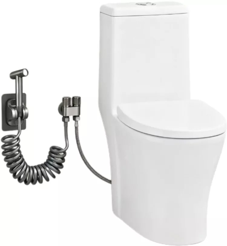 Set di pistole a spruzzo per WC a parete Set di pistole a spruzzo per WC a parete