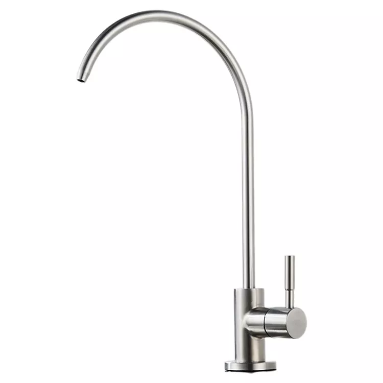 Depuratore d'acqua con rubinetto per acqua fine, rubinetto singolo per cucina con acqua fredda